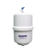 Coway P-09CL Undersink Water Purifier large-capacity RO storage tank in white, isolated on a transparent background.