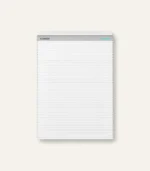 White pleated window blind with a gray top rail labeled 'coway' seen from the front.